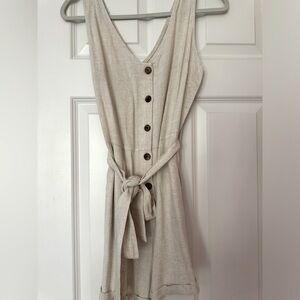 Linen romper
